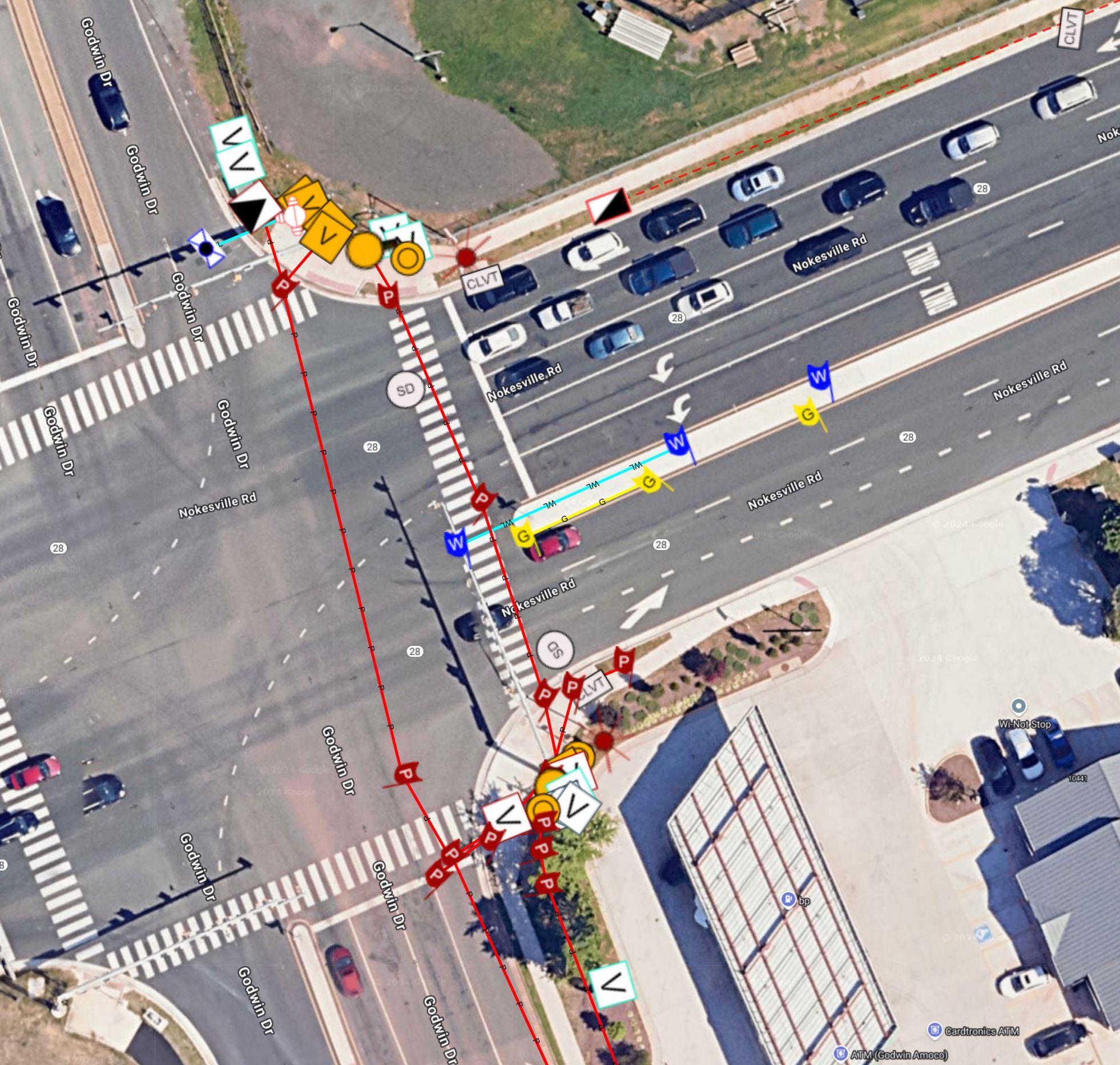 Live utility mapping on satellite imagery